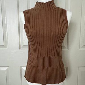 Anthropologie Moth Ribbed Sweater Tank - Medium